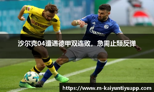 沙尔克04遭遇德甲双连败，急需止颓反弹